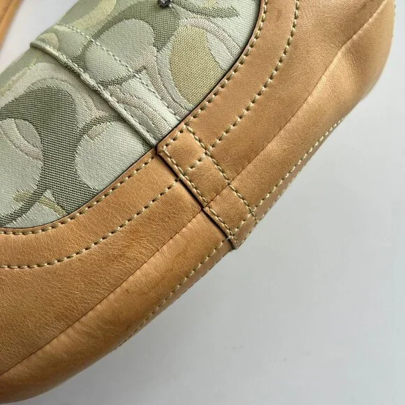 Coach Optic Signature Monogram Ladybug Mini Hobo Bag - Picture 4 of 13